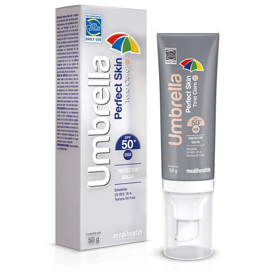 Umbrella Perfect Skin SPF-50 "Tono Claro" (Fotoprotector SPF-50 con Color)