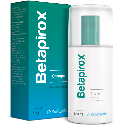 Betapirox Champú (Shampoo Anticaspa y Antiseborreico)