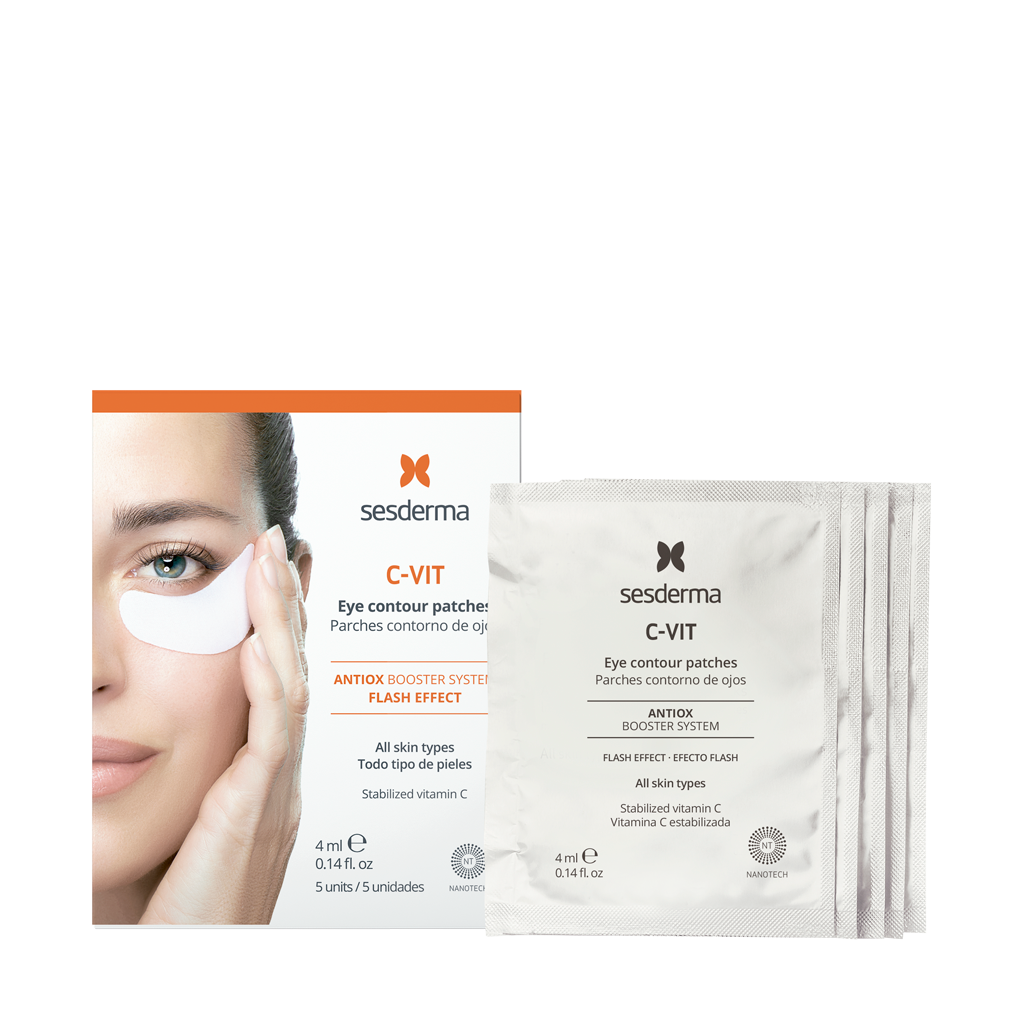 C-Vit Parches Contorno de Ojos (Parches Antioxidantes para Contorno de Ojos)