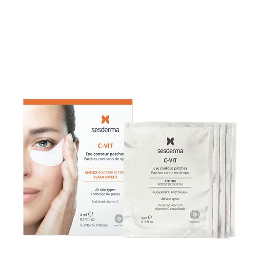 C-Vit Parches Contorno de Ojos (Parches Antioxidantes para Contorno de Ojos)